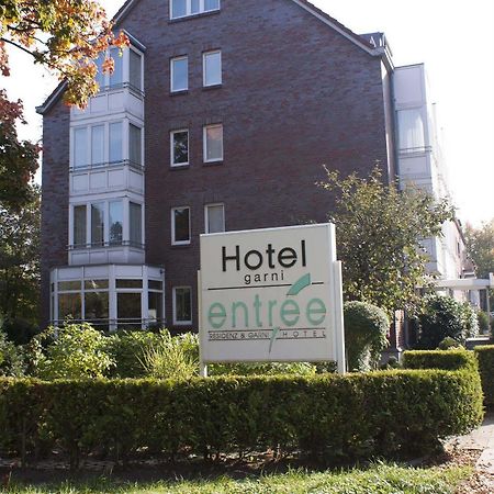 Entree Gross Borstel Garni Hotel Hamburg Kültér fotó